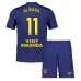 Atletico Madrid Thiago Almada #11 Bortedraktsett Barn 2025-26 Kortermet (+ Korte bukser)